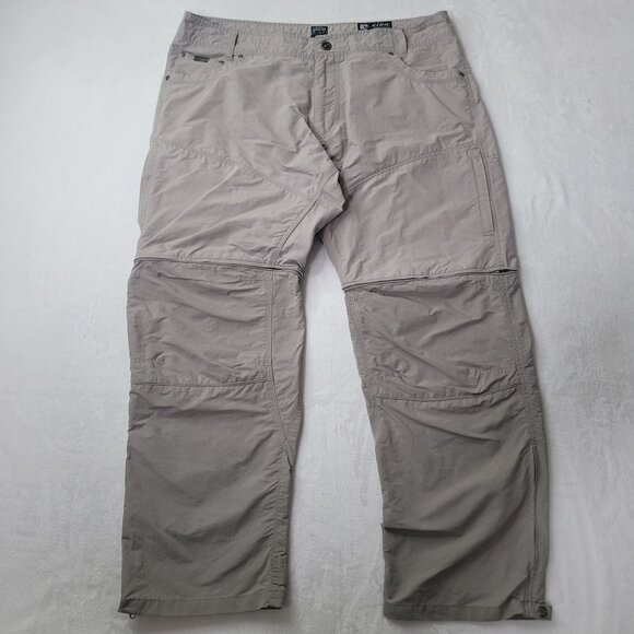 Kuhl Other - KUHL Liberator Convertible Stealth Men's Beige Zip Off Outdoor Pants Size 40X30